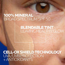 Anthelios Tinted Mineral Zinc Oxide Sunscreen SPF 50